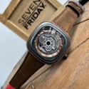 SEVENFRIDAY手錶男 七個星期五手錶 男士手錶 大直徑手錶男 真皮錶帶瑞士自動機械男士腕錶P2B/03-W-規格圖9