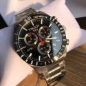Tissot手錶男 天梭手錶 PRS516系列不鏽鋼鏈三眼計時防水石英男錶T044.417.21.041.00-規格圖6