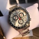 Tissot手錶男 天梭手錶 PRS516系列不鏽鋼鏈三眼計時防水石英男錶T044.417.21.041.00-規格圖6