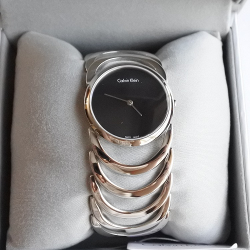 Calvin Klein 手錶 瑞士CK女生手鐲手錶 時尚潮流女錶K4G23126 K4G23121 時尚休閒女錶石英錶