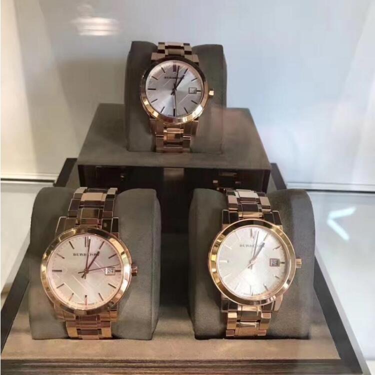 Burberry手錶 戰馬手錶 玫瑰金色鋼鏈時尚奢華女錶watch 34mm BU9104-細節圖2