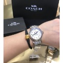 coach手錶 女生手錶 小直徑手錶女 蔻馳手錶 麥迪遜石英錶 劉雯同款女生腕錶 玫瑰金色鋼鏈歐美時尚潮流女錶-規格圖9