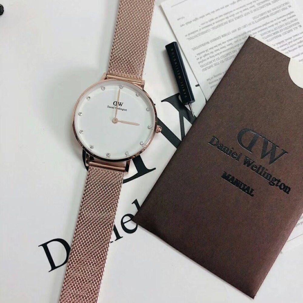 Daniel Wellington DW手錶 金屬水鑽男錶女錶 情侶對錶Classic Petite系列 32mm 36-細節圖7