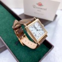 Rosemont手錶 孫藝珍同款小巧皮帶表 方形歐美復古氣質棕色真皮女錶 日本簡約氣質時尚腕錶 女生防水石英錶-規格圖11