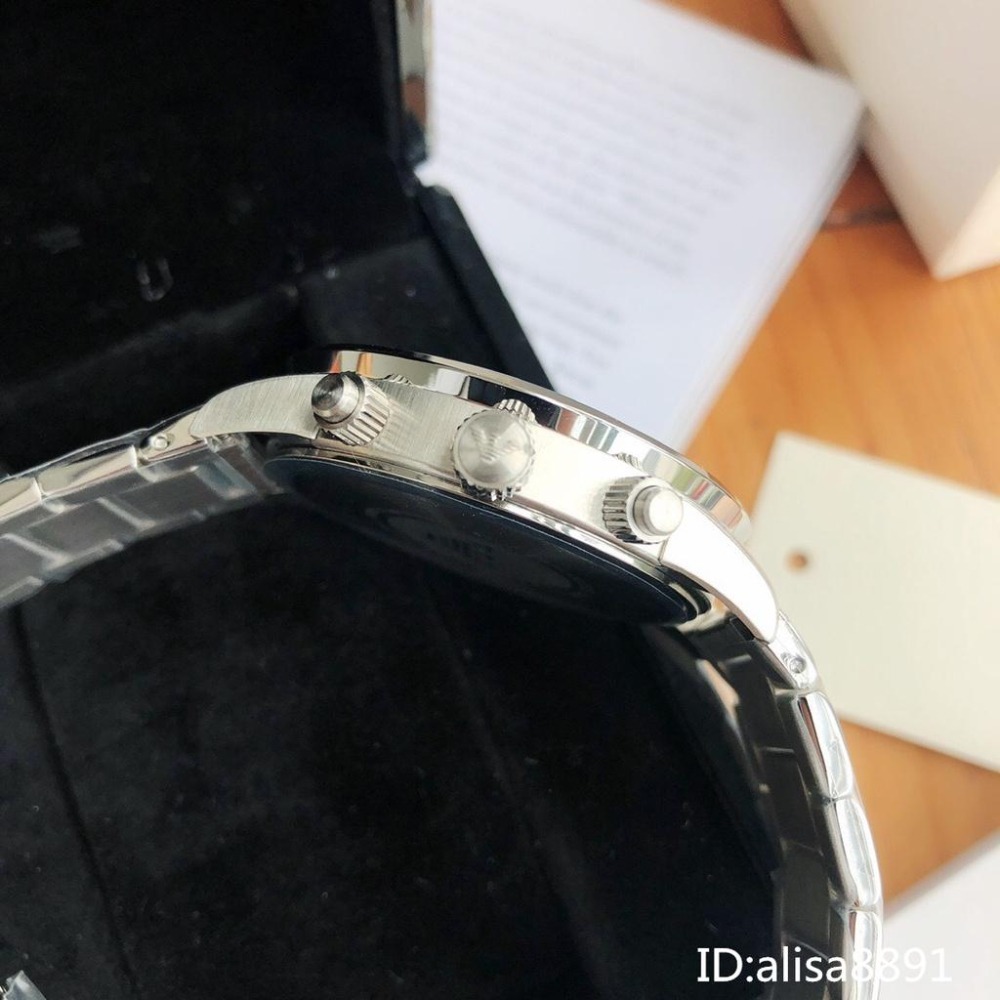 阿瑪尼Armani手錶 多功能計時手錶 商務通勤男錶 休閒運動手錶鋼帶錶 飛行員系列石英錶AR11241 AR11306-細節圖8