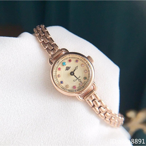 Rosemont手錶 女生玫瑰金色鋼鏈手錶 時尚復古日本石英錶 Rose羅斯手錶 小直徑孫藝珍同款手錶 優雅百搭女錶