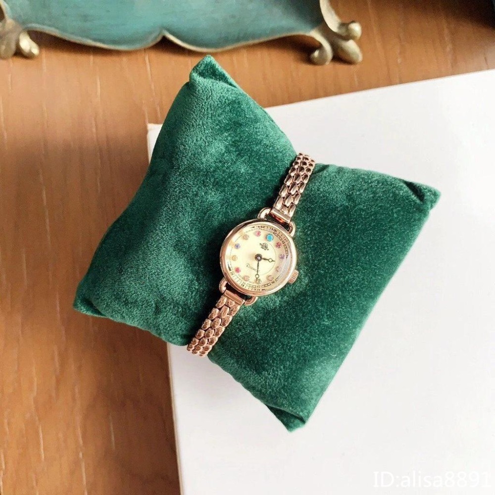  Rosemont手錶 女生玫瑰金色鋼鏈手錶 時尚復古日本石英錶 Rose羅斯手錶 小直徑孫藝珍同款手錶 優雅百搭女錶-細節圖7