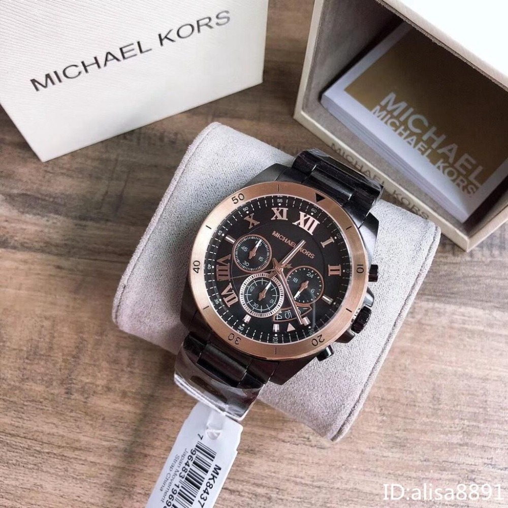 Michael Kors手錶 大直徑手錶男商務休閒通勤男士腕錶 MK手錶 防水計時日曆石英男錶MK8583 MK8582-細節圖3