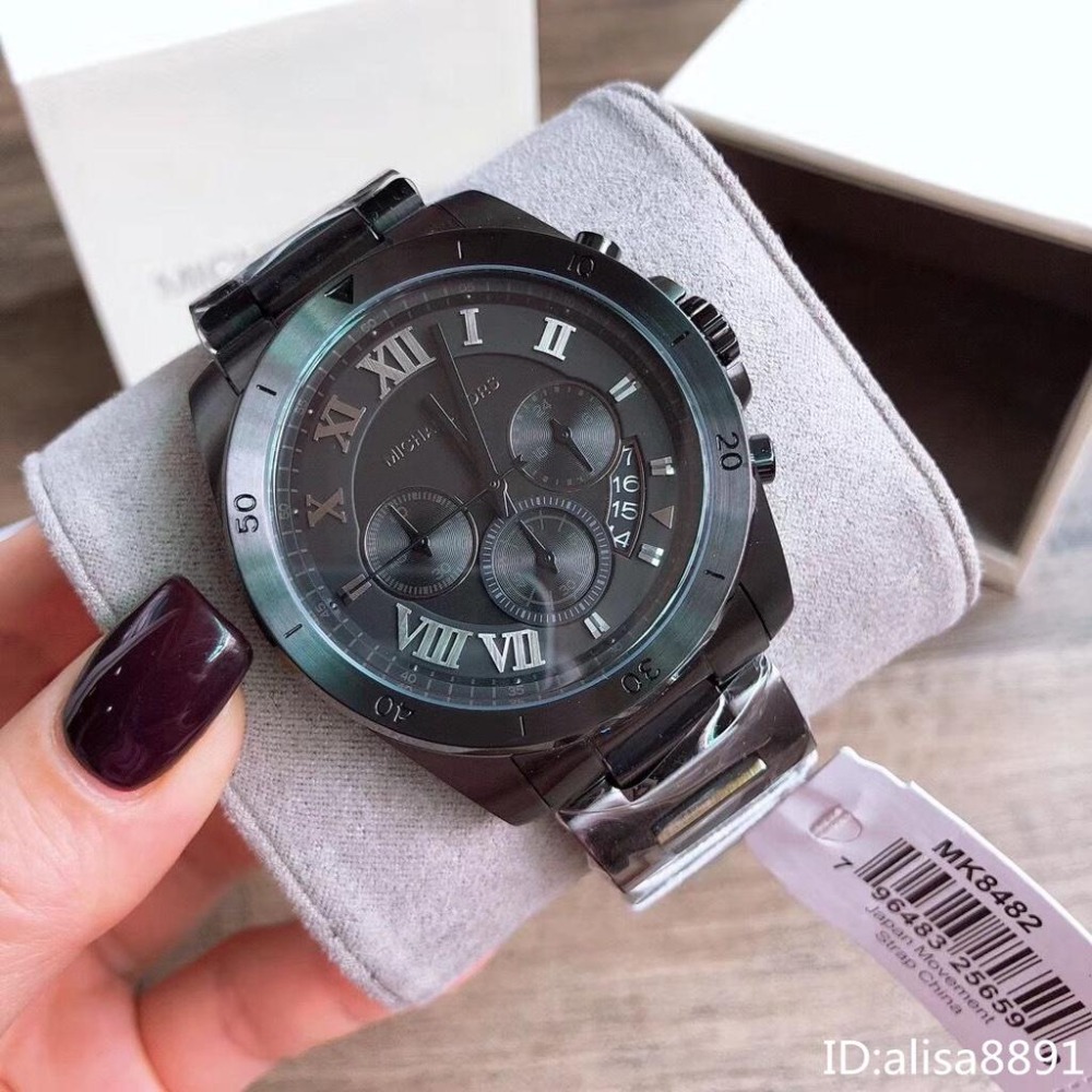 Michael Kors手錶 大直徑手錶男商務休閒通勤男士腕錶 MK手錶 防水計時日曆石英男錶MK8583 MK8582-細節圖5
