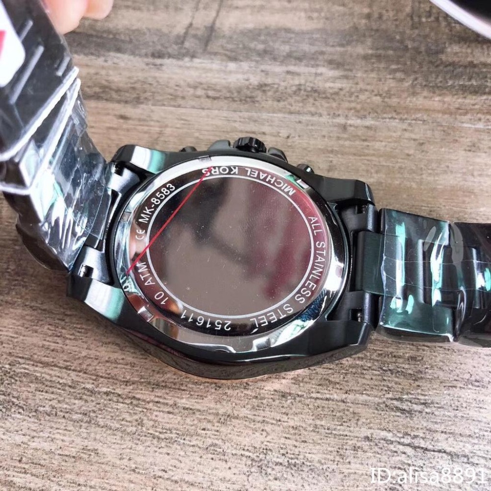 Michael Kors手錶 大直徑手錶男商務休閒通勤男士腕錶 MK手錶 防水計時日曆石英男錶MK8583 MK8582-細節圖9