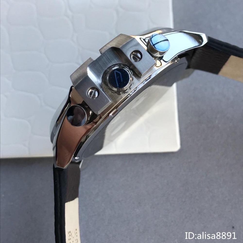 迪賽DIESEL手錶 石英錶 三眼計時灰錶面手錶 時尚休閒棕色皮帶錶 大直徑夜光防水手錶 日曆多功能男生手錶DZ4290-細節圖6