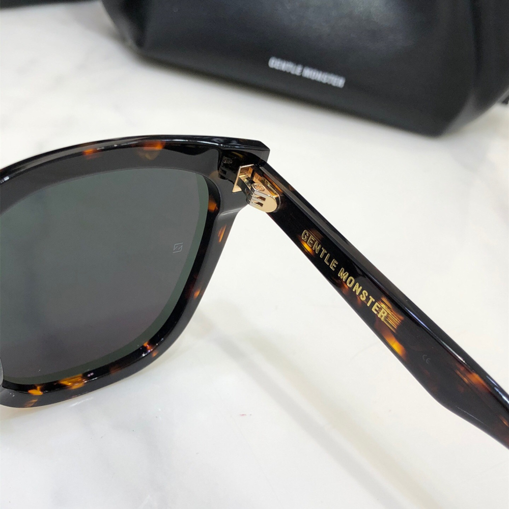 GENTLE MONSTER墨鏡 GM墨鏡 Rick墨鏡 明星同款墨鏡 黑色大框墨鏡 男女同款太陽眼鏡 方框墨鏡 黑色粉-細節圖10