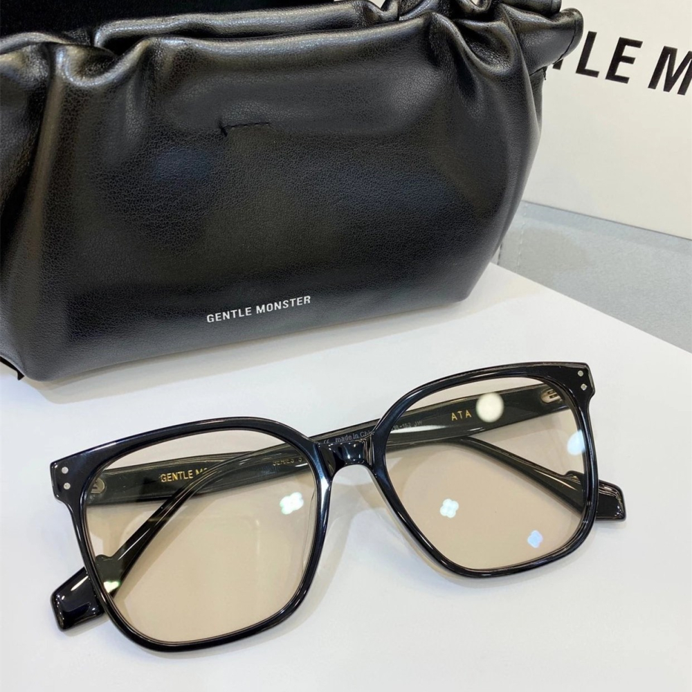 GM墨鏡 GENTLE MONSTER墨鏡 ATA墨鏡 平光眼鏡架 光學眼鏡 商務休閒眼鏡 可配近視眼鏡架 防藍光防輻射-細節圖7