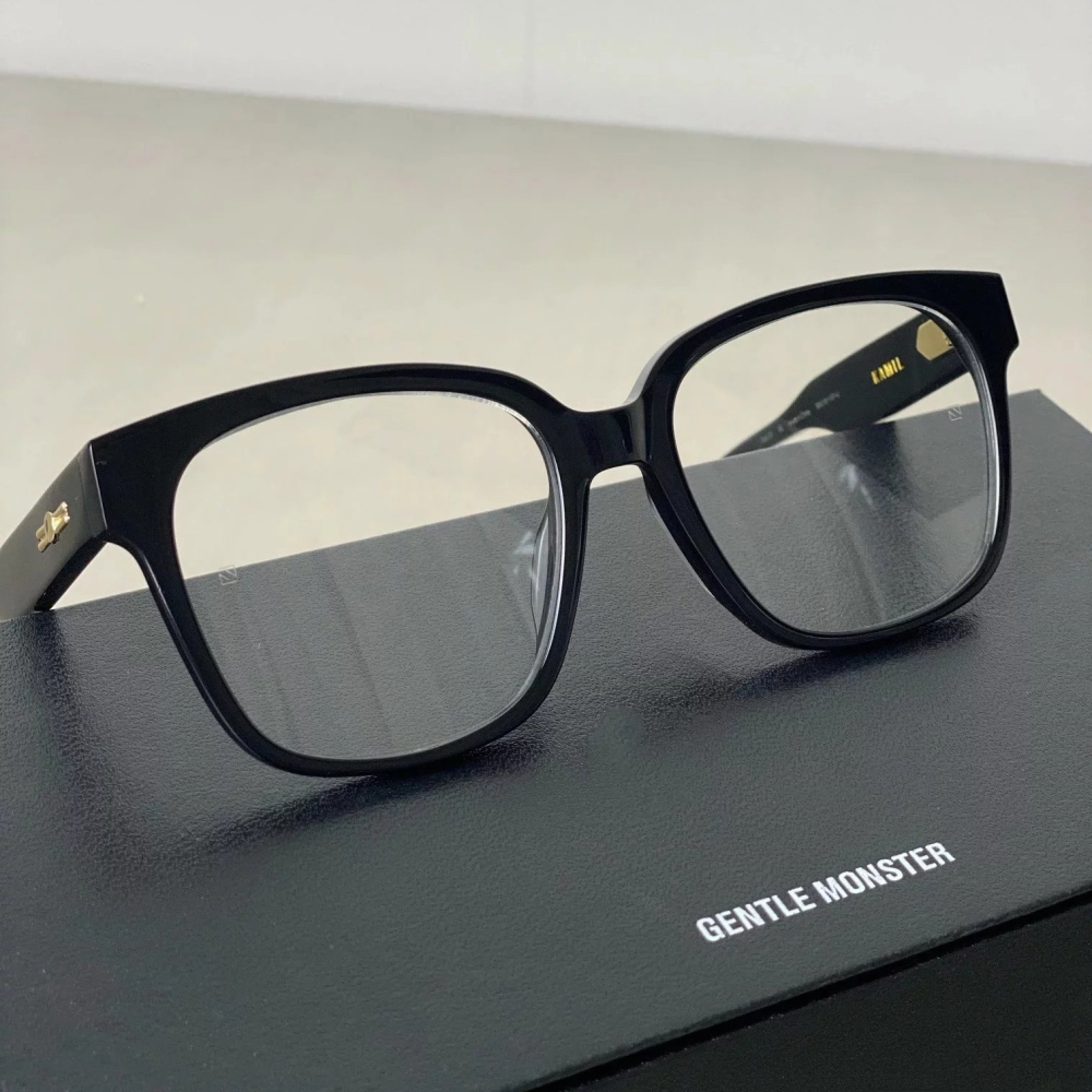 GM平光眼鏡 GENTLE MONSTER眼鏡 Kamil眼鏡 大框眼鏡 女生素顏眼鏡框 男生眼鏡 可自配近視度數 學生-細節圖7