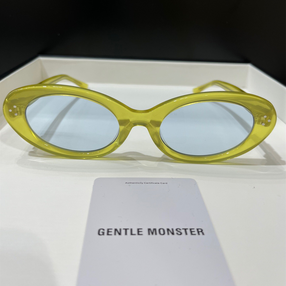 GENTLE MONSTER墨鏡 GM墨鏡 新品JEANS墨鏡 男女通用款太陽眼鏡 復古時尚潮流墨鏡 情侶墨鏡 女生墨鏡-細節圖3