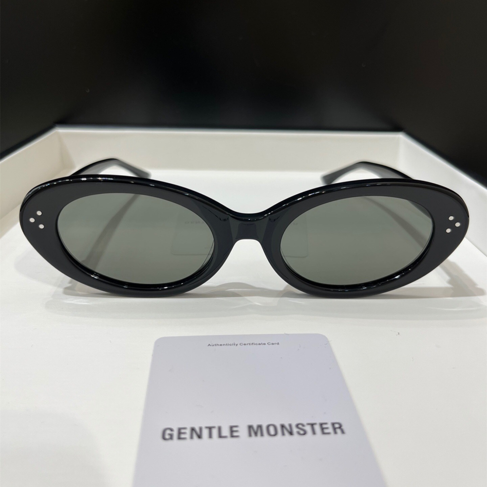 GENTLE MONSTER墨鏡 GM墨鏡 新品JEANS墨鏡 男女通用款太陽眼鏡 復古時尚潮流墨鏡 情侶墨鏡 女生墨鏡-細節圖5