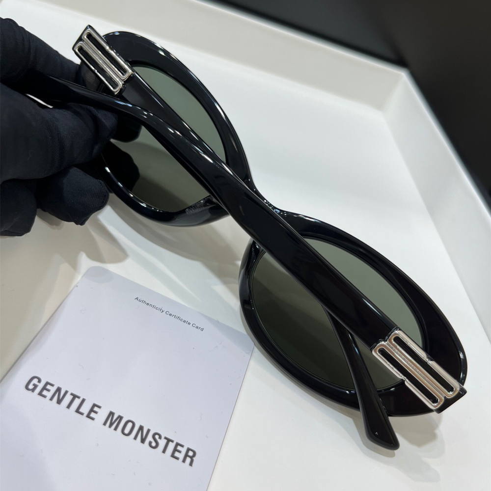 GENTLE MONSTER墨鏡 GM墨鏡 新品JEANS墨鏡 男女通用款太陽眼鏡 復古時尚潮流墨鏡 情侶墨鏡 女生墨鏡-細節圖9