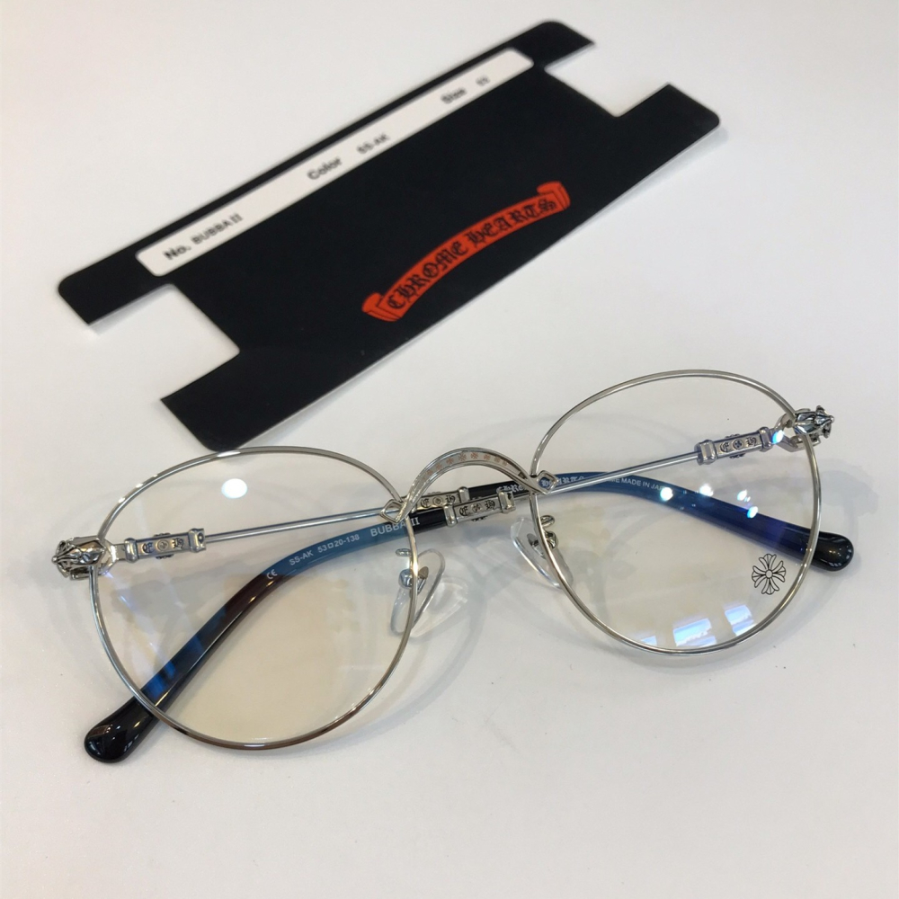 Chrome Hearts眼鏡 克羅心眼鏡 BUBBA平光眼鏡 商務休閒眼鏡 男女通用款眼鏡 張翰明星同款眼鏡 光學眼鏡-細節圖6