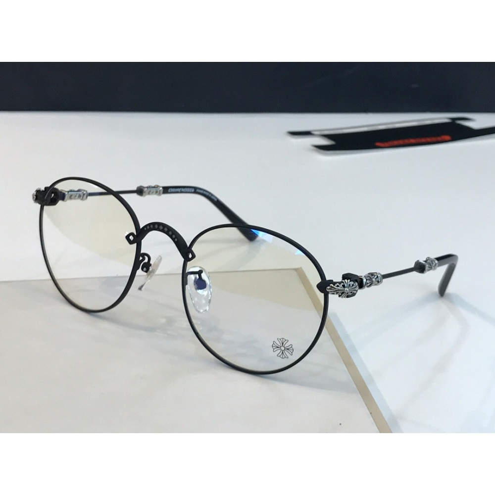 Chrome Hearts眼鏡 克羅心眼鏡 BUBBA平光眼鏡 商務休閒眼鏡 男女通用款眼鏡 張翰明星同款眼鏡 光學眼鏡-細節圖10