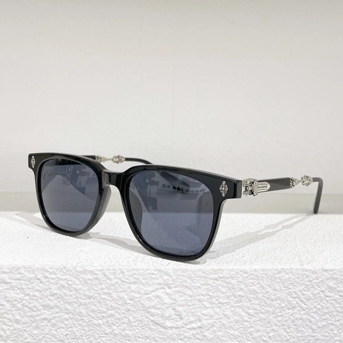 Chrome. Heart眼鏡 克羅心眼鏡 經典款CALL MELICE 男女通用款眼鏡 商務休閒眼鏡 平光眼鏡 學生眼-細節圖6