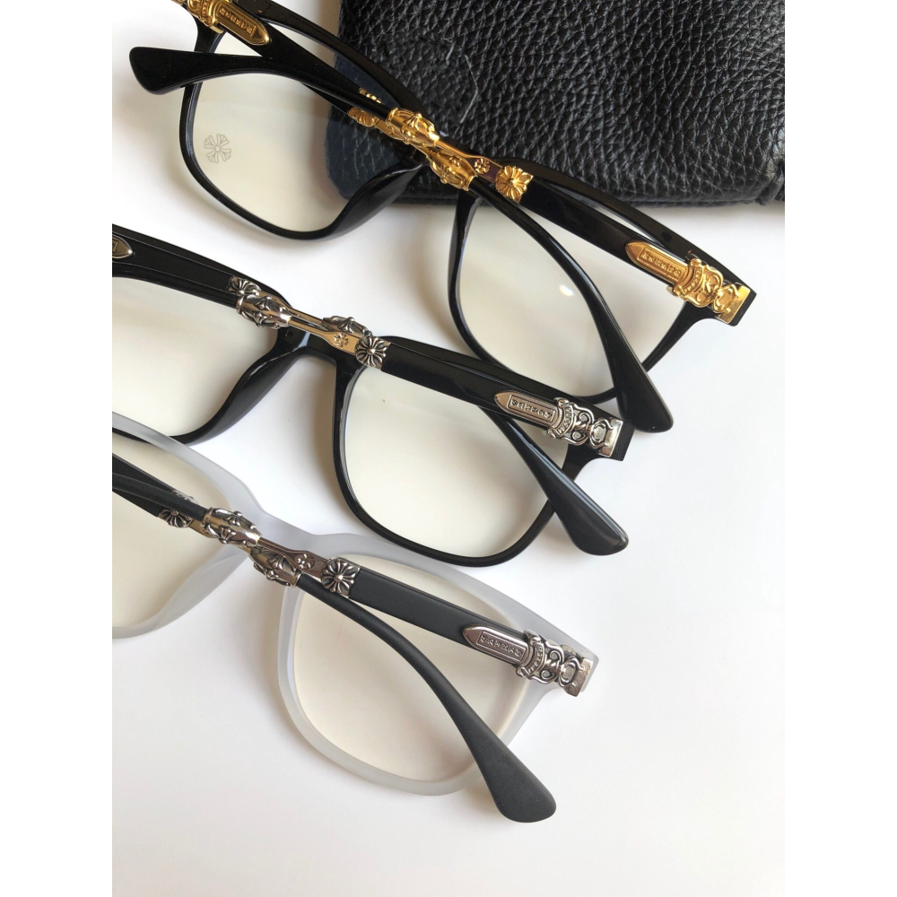 Chrome. Heart眼鏡 克羅心眼鏡 經典款CALL MELICE 男女通用款眼鏡 商務休閒眼鏡 平光眼鏡 學生眼-細節圖8