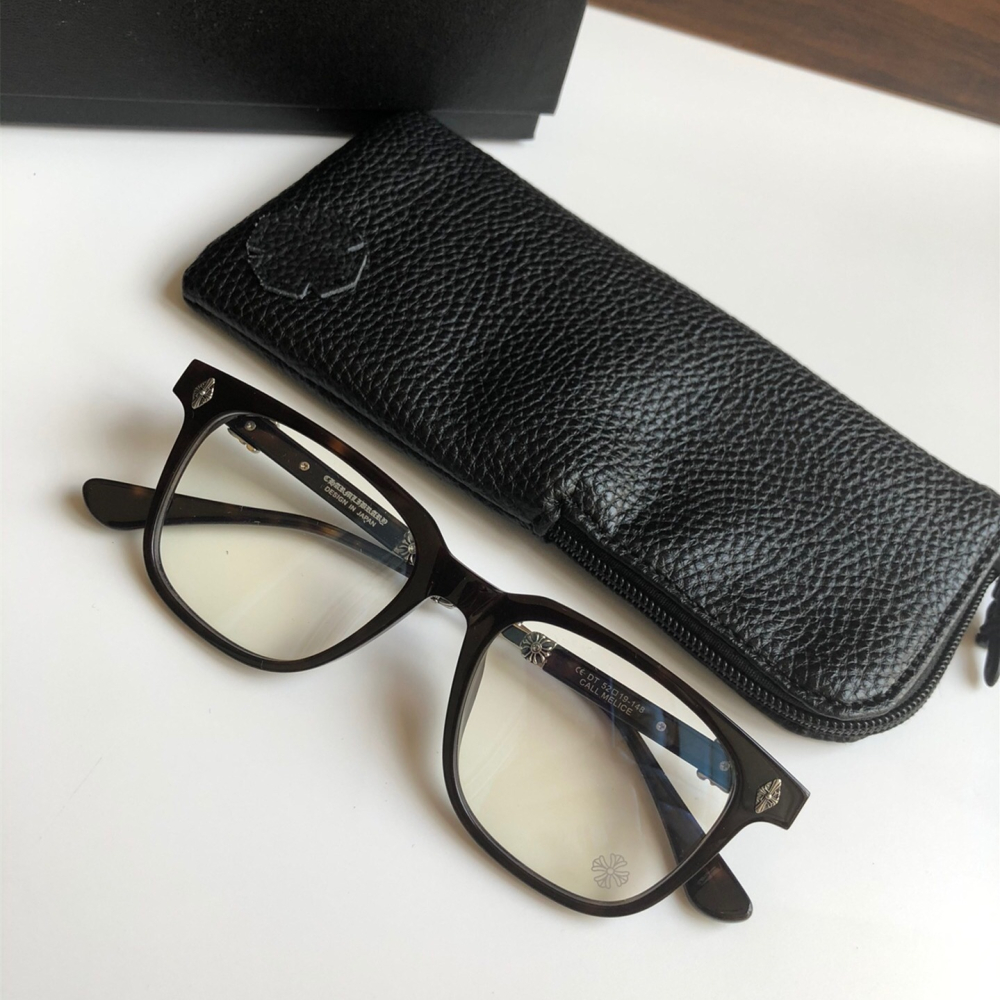 Chrome. Heart眼鏡 克羅心眼鏡 經典款CALL MELICE 男女通用款眼鏡 商務休閒眼鏡 平光眼鏡 學生眼-細節圖9