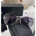 prada眼鏡 SPR57Y墨鏡 防藍光平光眼鏡 時尚百搭太陽眼鏡 粉色墨鏡 明星同款墨鏡 女生眼鏡 金屬鏡框 經典三角-規格圖10