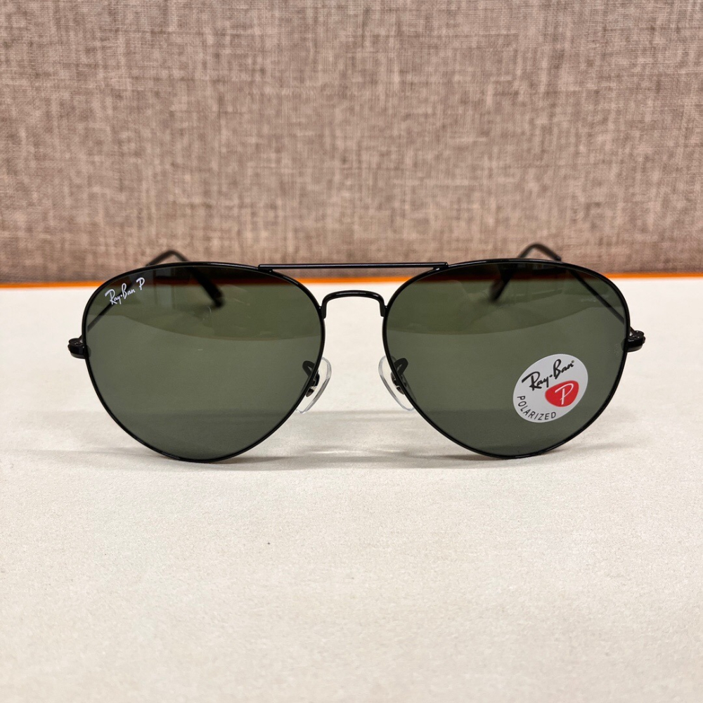 Ray-Ban太陽鏡 雷朋墨鏡 RB3025飛行員墨鏡 蛤蟆鏡 玻璃鏡片金屬鏡框眼鏡 男女款墨鏡 時尚復古太陽眼鏡 歐美-細節圖4