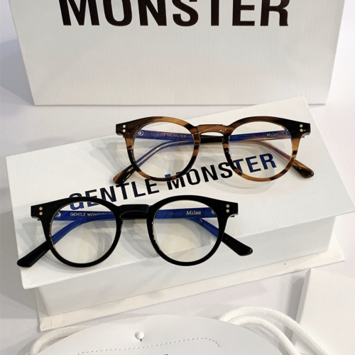 GENTLE MONSTER眼鏡 GM太陽鏡 Milan眼鏡 圓框光學眼鏡架 素顏眼鏡架 韓版時尚百搭女生眼鏡 男生眼鏡