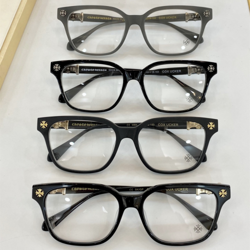 Chrome heart克羅心眼鏡 COX UCKEE系列 男女通用款眼鏡 情侶眼鏡 銀版方框眼鏡 平光眼鏡 防藍光眼鏡