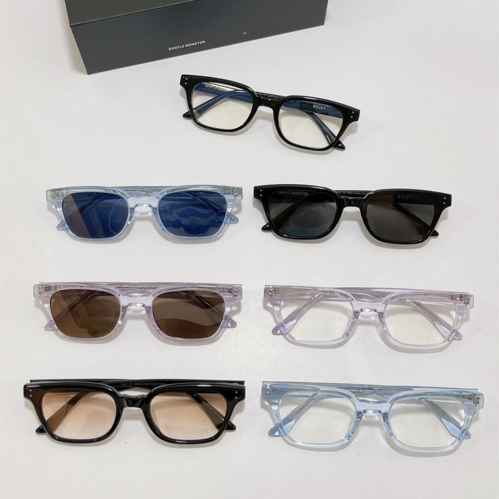 GENTLE MONSTER太陽鏡 GM墨鏡 Roudy 男女款情侶眼鏡 方框大框眼鏡 平光眼鏡 光學眼鏡架 韓版時尚百-細節圖2