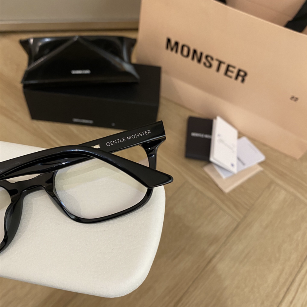 GENTLE MONSTER太陽鏡 GM墨鏡 Roudy 男女款情侶眼鏡 方框大框眼鏡 平光眼鏡 光學眼鏡架 韓版時尚百-細節圖3