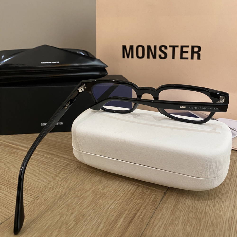 GENTLE MONSTER太陽鏡 GM墨鏡 Roudy 男女款情侶眼鏡 方框大框眼鏡 平光眼鏡 光學眼鏡架 韓版時尚百-細節圖4