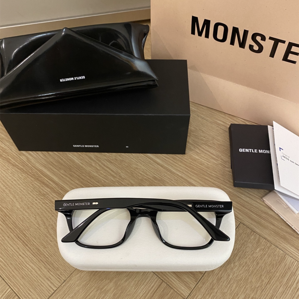 GENTLE MONSTER太陽鏡 GM墨鏡 Roudy 男女款情侶眼鏡 方框大框眼鏡 平光眼鏡 光學眼鏡架 韓版時尚百-細節圖7