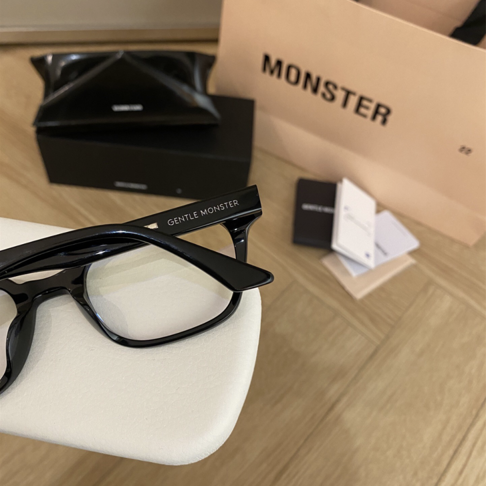 GENTLE MONSTER太陽鏡 GM墨鏡 Roudy 男女款情侶眼鏡 方框大框眼鏡 平光眼鏡 光學眼鏡架 韓版時尚百-細節圖9