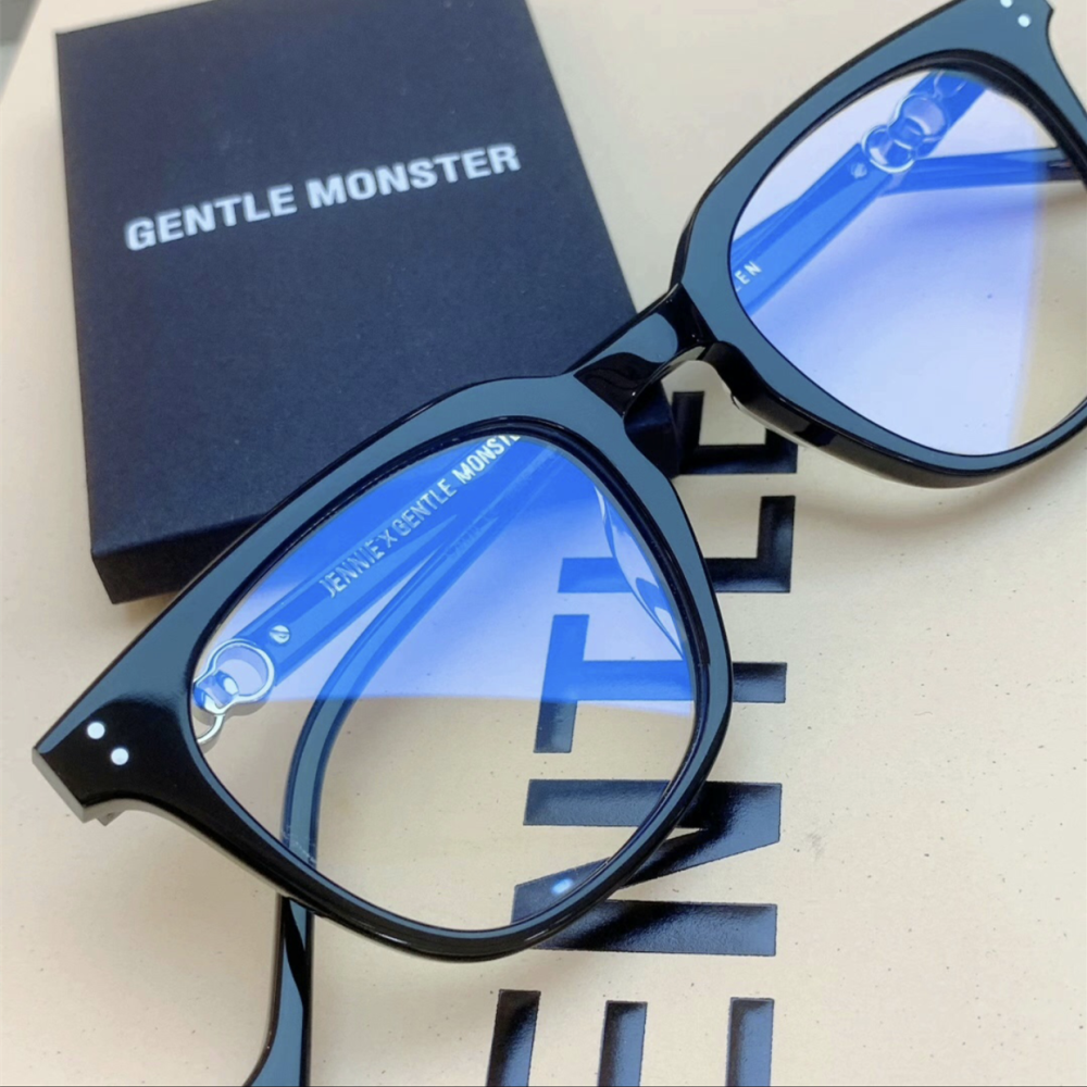 GM眼鏡 JENNIE合作款ZEN 新品GENTLE MONSTER眼鏡 男女通用款光學眼鏡 女生眼鏡 方框大框眼鏡 平-細節圖8