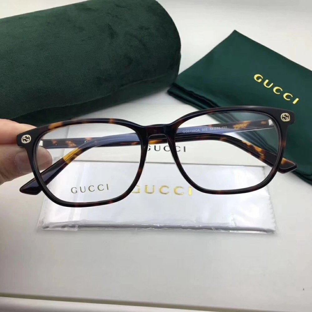 GUCCI眼鏡 古馳眼鏡 方框眼鏡 男女通用款眼鏡 GG0156近視眼鏡架 可自配度數 商務休閒眼鏡 平光眼鏡架 素顏眼-細節圖2
