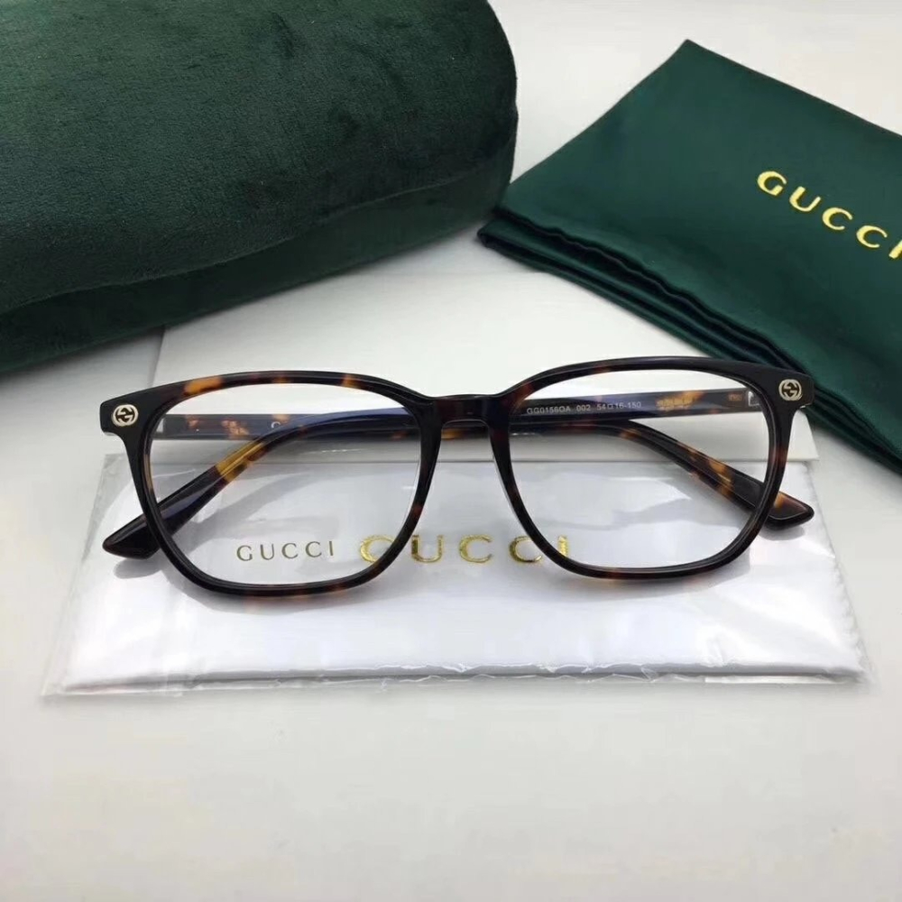 GUCCI眼鏡 古馳眼鏡 方框眼鏡 男女通用款眼鏡 GG0156近視眼鏡架 可自配度數 商務休閒眼鏡 平光眼鏡架 素顏眼-細節圖3