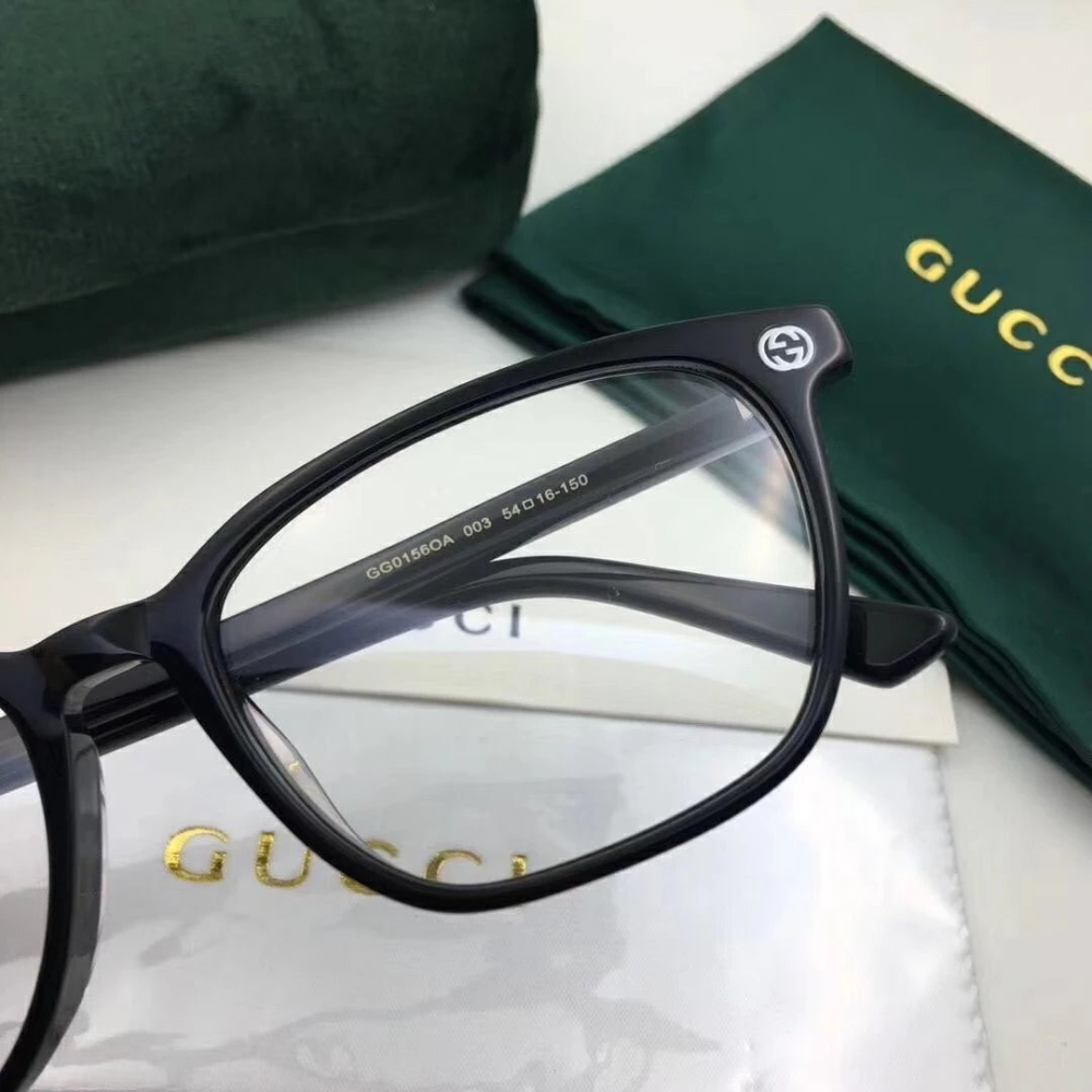 GUCCI眼鏡 古馳眼鏡 方框眼鏡 男女通用款眼鏡 GG0156近視眼鏡架 可自配度數 商務休閒眼鏡 平光眼鏡架 素顏眼-細節圖8