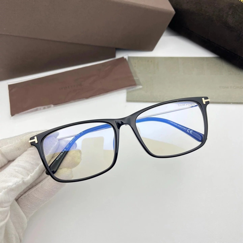 TOM FORD眼鏡 湯姆福特眼鏡 男女通用款眼鏡框 TF5758近視眼鏡架 女生眼鏡 平光眼鏡 光學眼鏡架 商務休閒眼-細節圖6