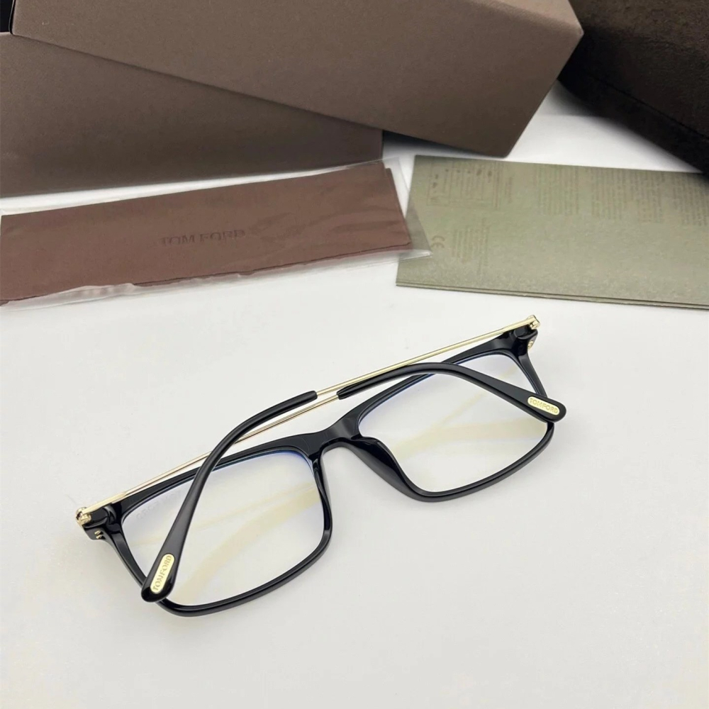 TOM FORD眼鏡 湯姆福特眼鏡 男女通用款眼鏡框 TF5758近視眼鏡架 女生眼鏡 平光眼鏡 光學眼鏡架 商務休閒眼-細節圖7