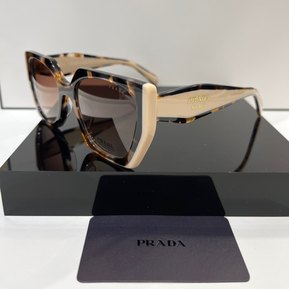 Prada墨鏡 普拉達太陽鏡 大框墨鏡 男女通用款太陽鏡 歐美時尚墨鏡 超酷辣妹風墨鏡 女生墨鏡 男士太陽鏡 開車旅行必-細節圖9