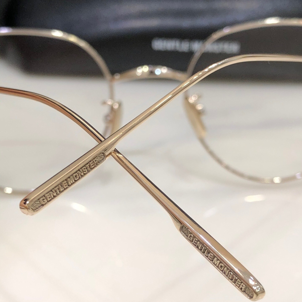GENTLE MONSTERM眼鏡 新品Yona眼鏡 GM眼鏡 平光眼鏡架 超輕純鈦眼鏡 金屬框眼鏡 男女通用款眼鏡 素-細節圖6