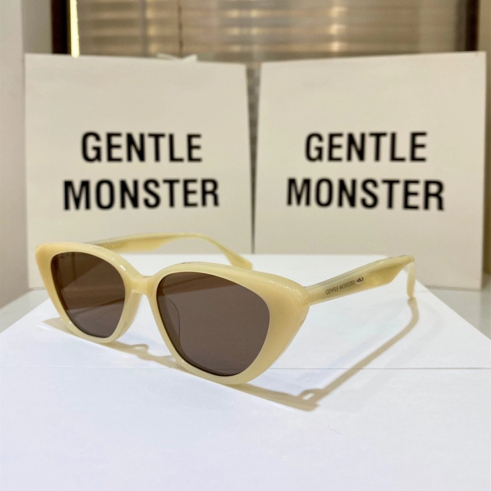 GENTLE MONSTER太陽鏡 GM墨鏡 Crella 復古貓眼墨鏡 防紫外線抗UV墨鏡 女生太陽鏡 韓版時尚休閒墨-細節圖7