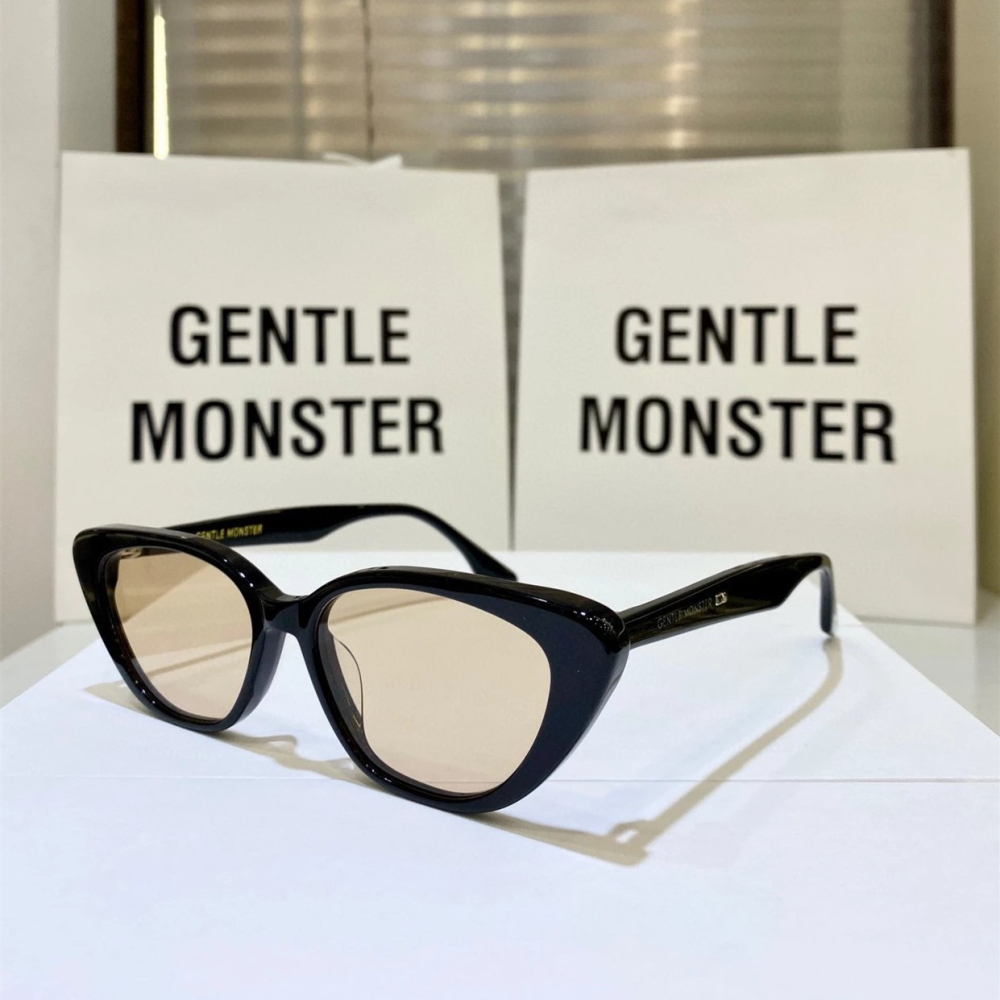 GENTLE MONSTER太陽鏡 GM墨鏡 Crella 復古貓眼墨鏡 防紫外線抗UV墨鏡 女生太陽鏡 韓版時尚休閒墨-細節圖8