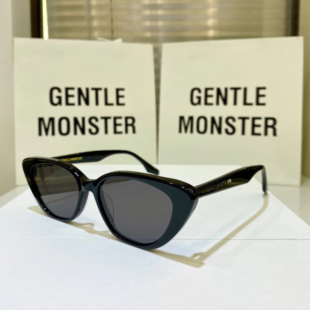 GENTLE MONSTER太陽鏡 GM墨鏡 Crella 復古貓眼墨鏡 防紫外線抗UV墨鏡 女生太陽鏡 韓版時尚休閒墨-細節圖9