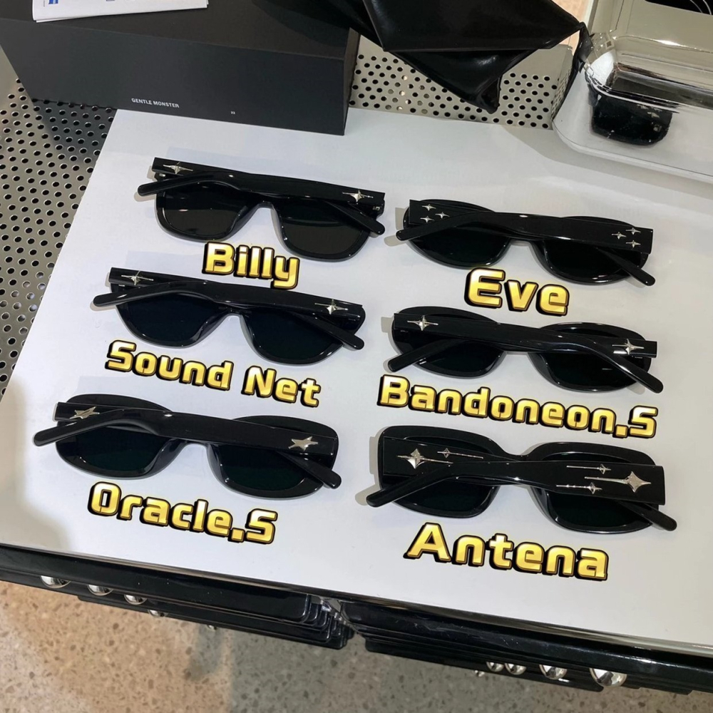 GM墨鏡 GENTLE MONSTER太陽鏡 小黑超Bold系列小合集墨鏡 蔡司鏡片太陽鏡 韓版墨鏡 Billy Eve-細節圖5