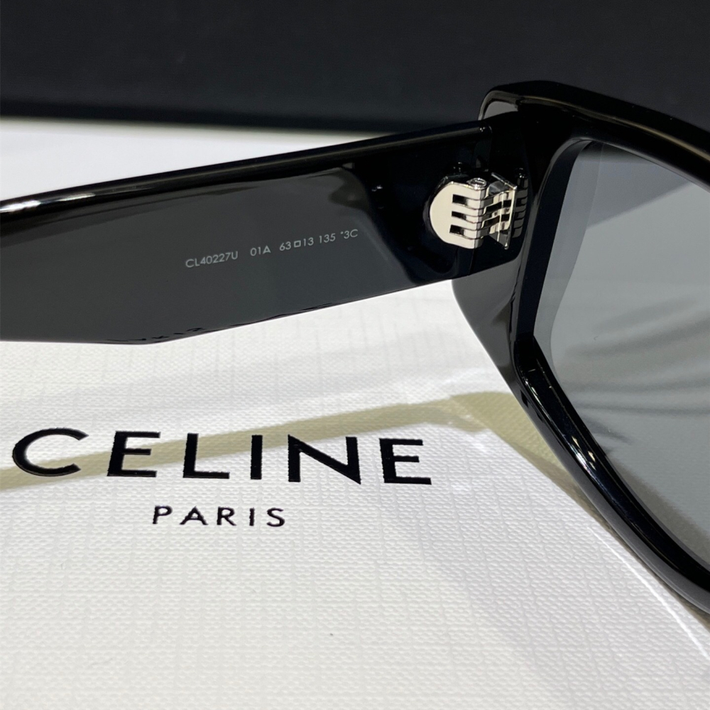賽琳墨鏡 CELINE墨鏡 凱旋門太陽鏡 CL40227U墨鏡 女生墨鏡 男士太陽鏡 男生墨鏡 情侶墨鏡 歐美復古時尚休-細節圖9