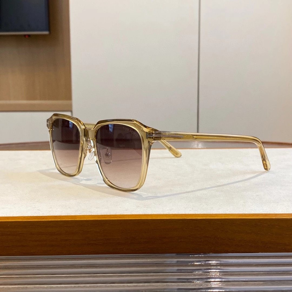 TOMFORD墨鏡 湯姆福特太陽鏡 男女同款三色太陽眼鏡 時尚通勤高級感墨鏡 防紫外線墨鏡 黑框大框開車墨鏡-細節圖5