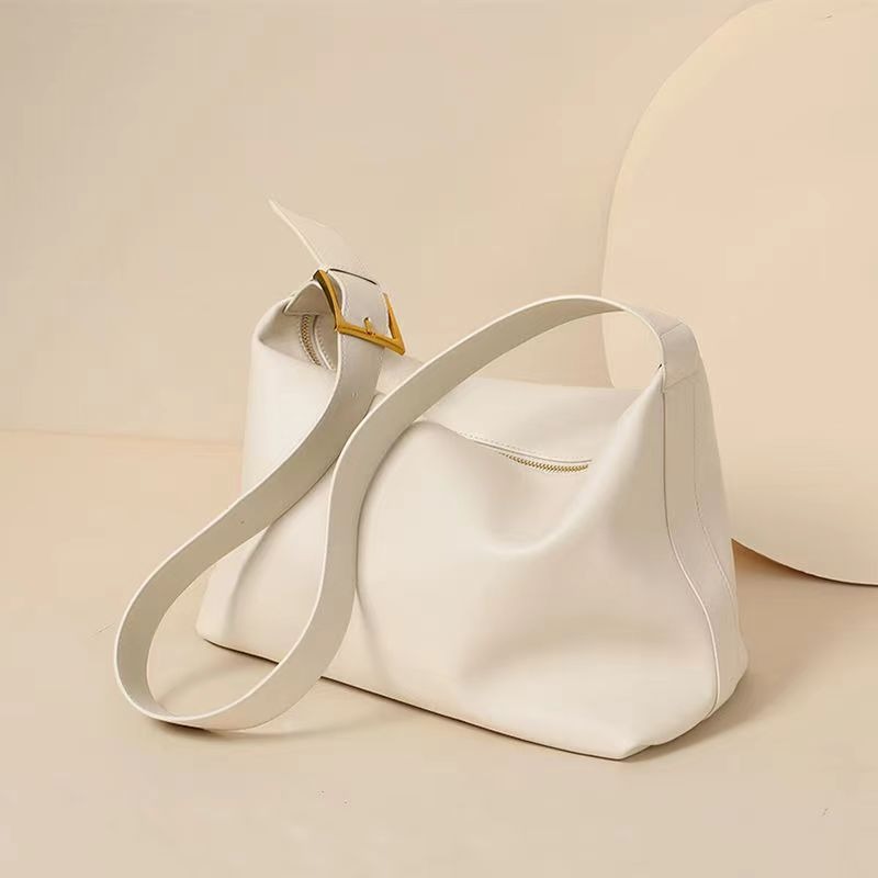 美國Rockland真皮斜挎包2024新款大容量高級單肩腋下包通勤托特包-細節圖10